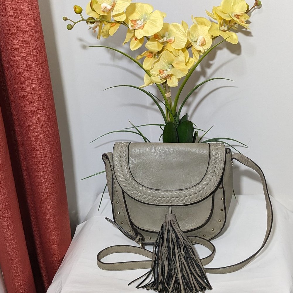 STEVE MADDEN Women's Crossbody Bag Purse Beige